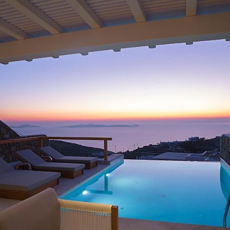 Villa Apollo-Private Pool-Amazing View Mykonos Town Exteriör bild